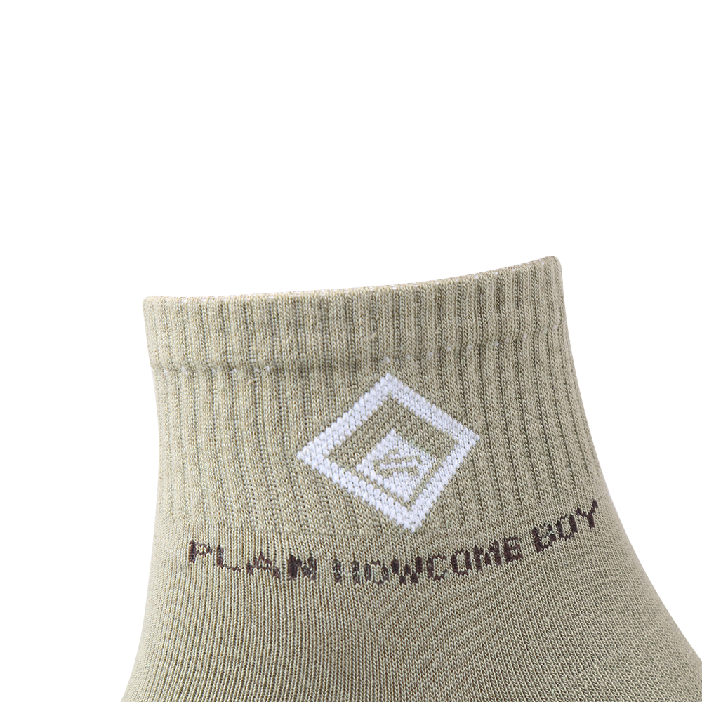 High rib ankle business men socks with small pattern socks