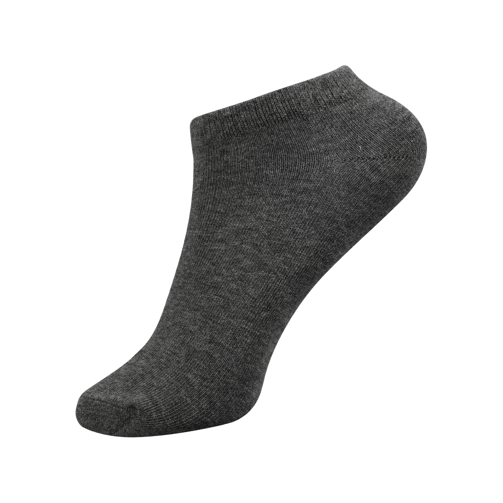 Comfortable breathable cotton invisible ankle socks for men