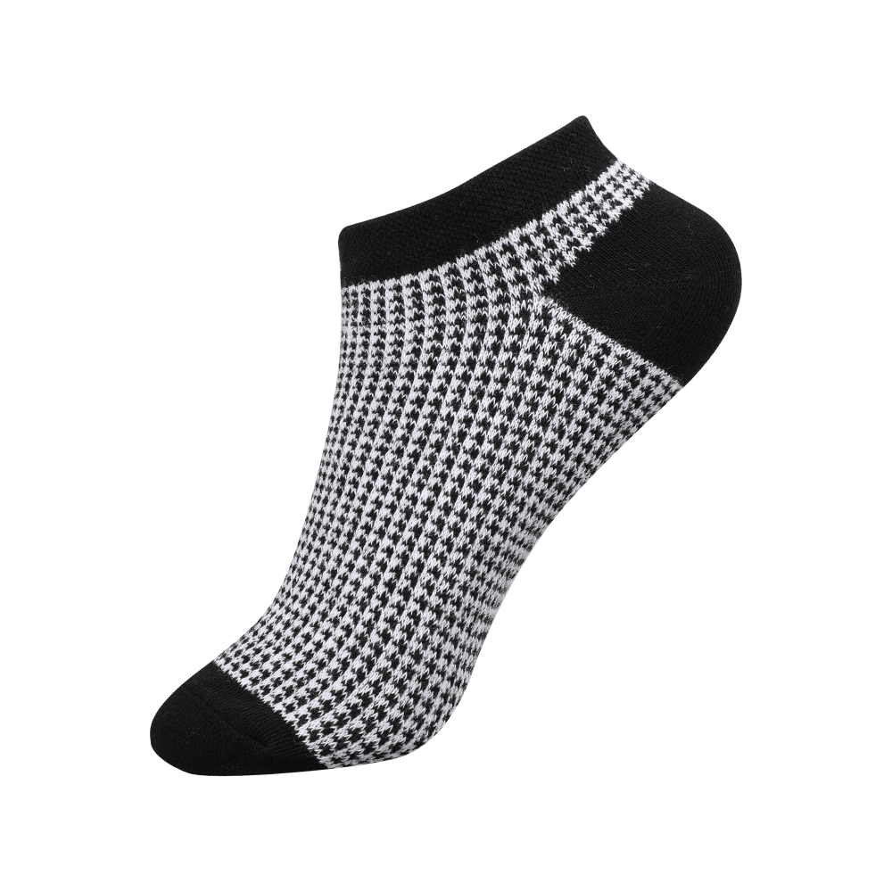 Comfortable breathable cotton invisible ankle socks for men