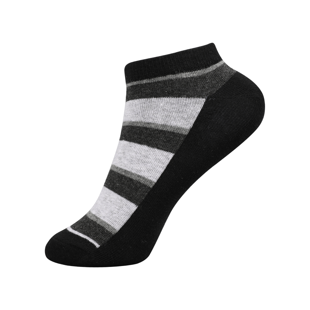 Comfortable breathable cotton invisible ankle socks for men