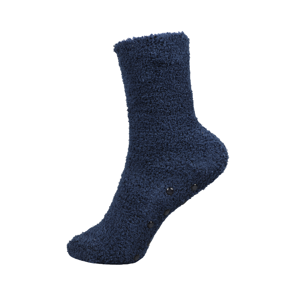 Cozy uniex socks custom basic color and style socks winter fluffy non slip socks