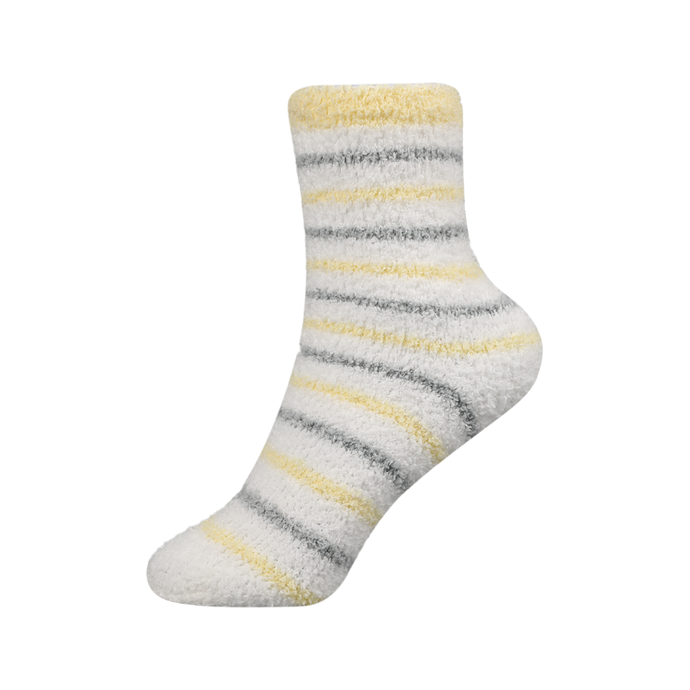 Winter indoor cozy soft warm sleep bed crew cozy socks