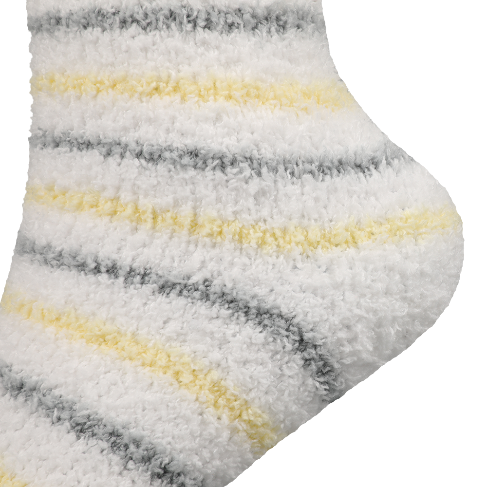 Winter indoor cozy soft warm sleep bed crew cozy socks