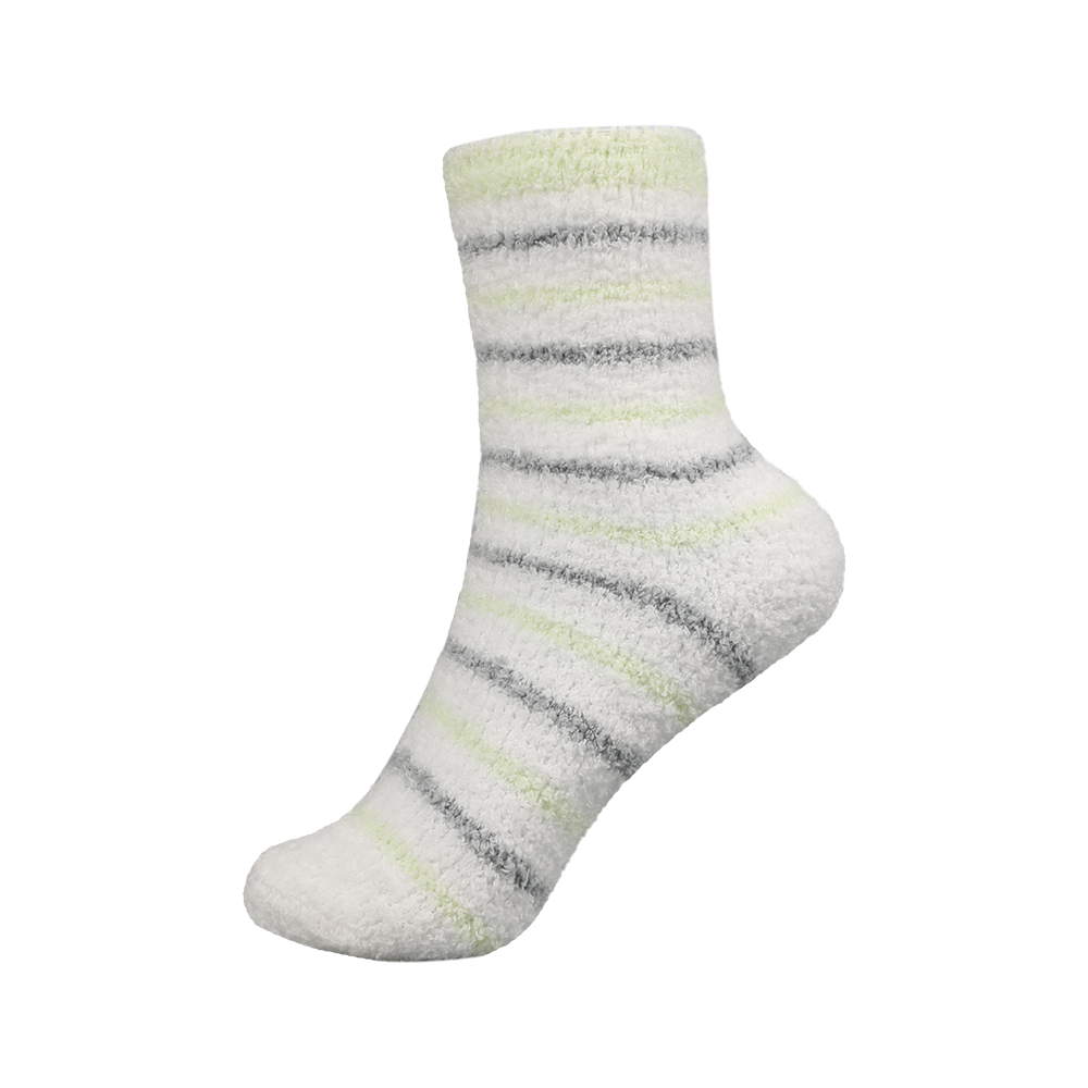 Winter indoor cozy soft warm sleep bed crew cozy socks