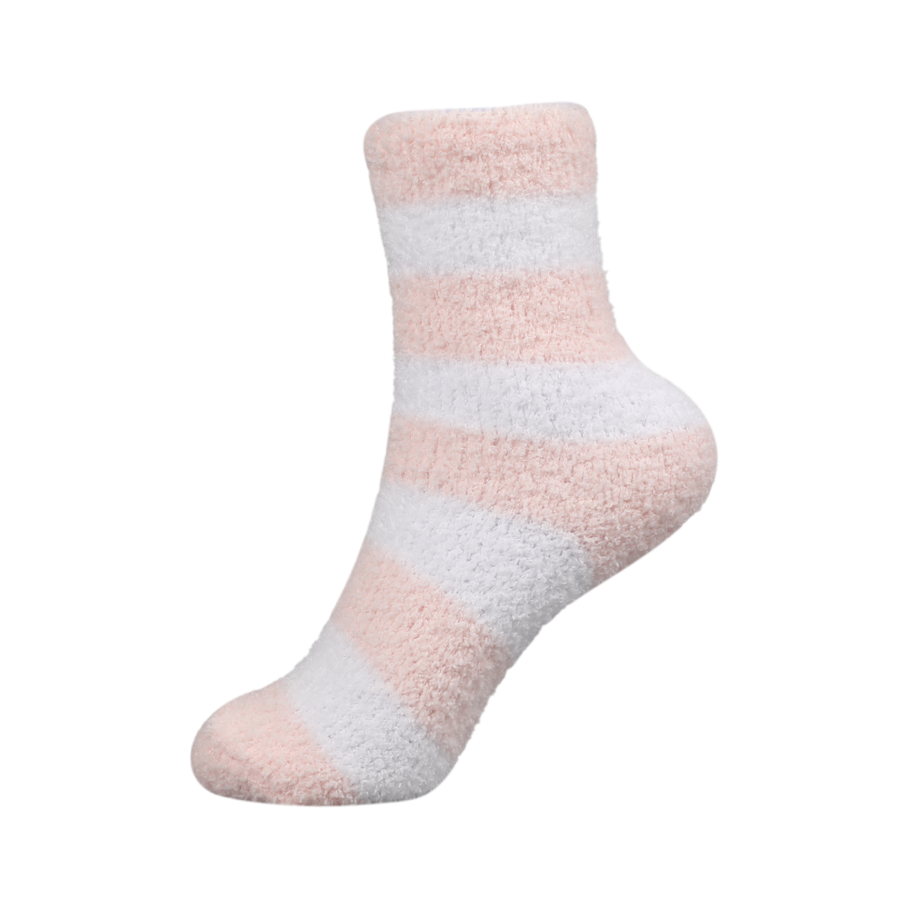 Winter indoor cozy soft warm sleep bed crew cozy socks