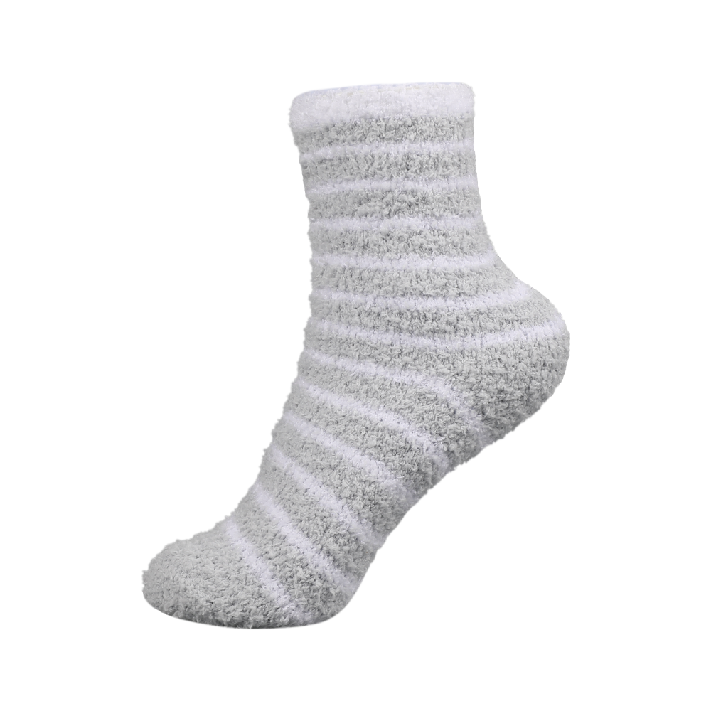 Winter indoor cozy soft warm sleep bed crew cozy socks