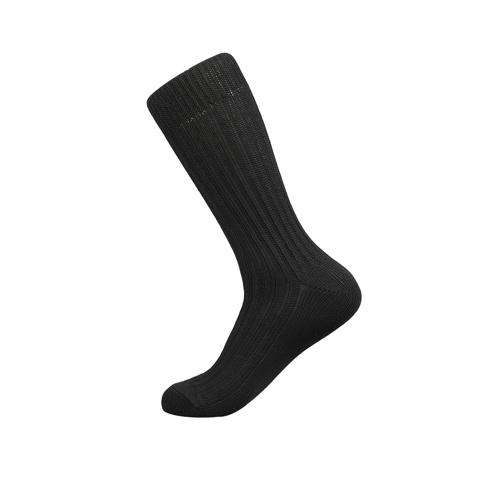 Dress socks thick business classic double thick needle men business cotton socks for winter