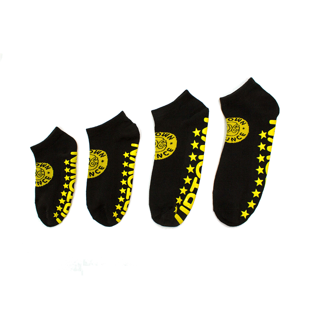 Multiple size non slip polyester trampoline jump socks