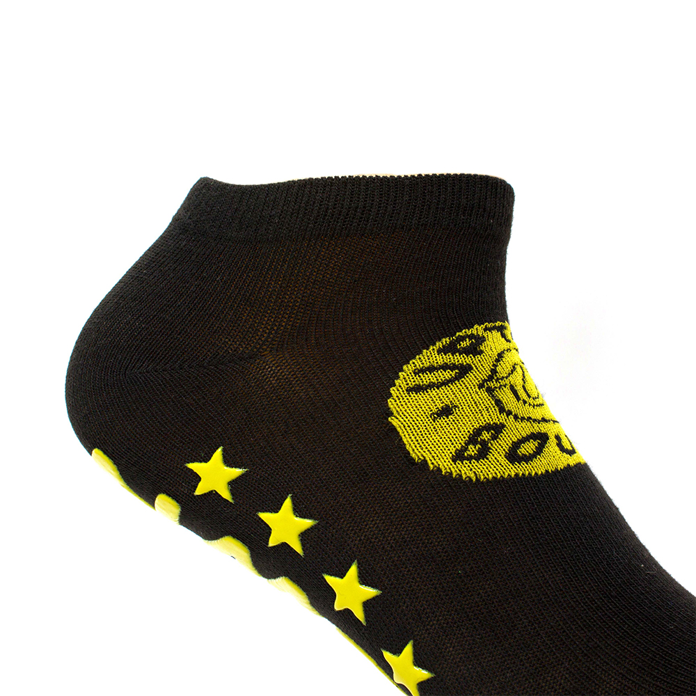 Multiple size non slip polyester trampoline jump socks