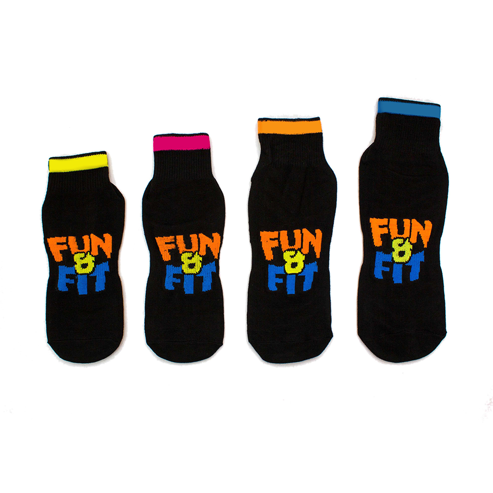 Trampoline park socks indoor playground anti slip grip jump socks