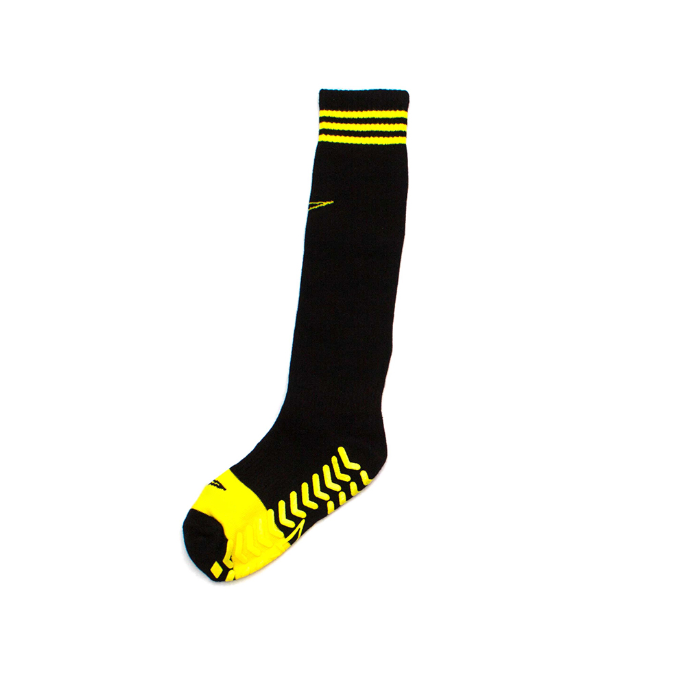 Cotton trampoline knee high non slip trampoline socks