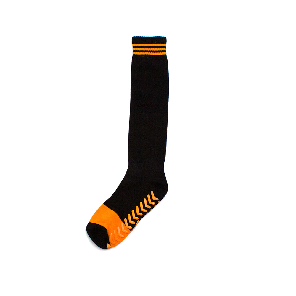 Cotton trampoline knee high non slip trampoline socks