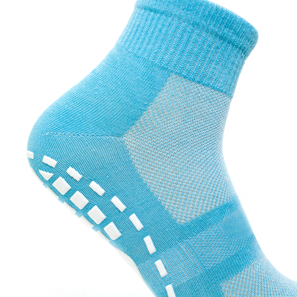 New design anti slip grip socks for trampoline