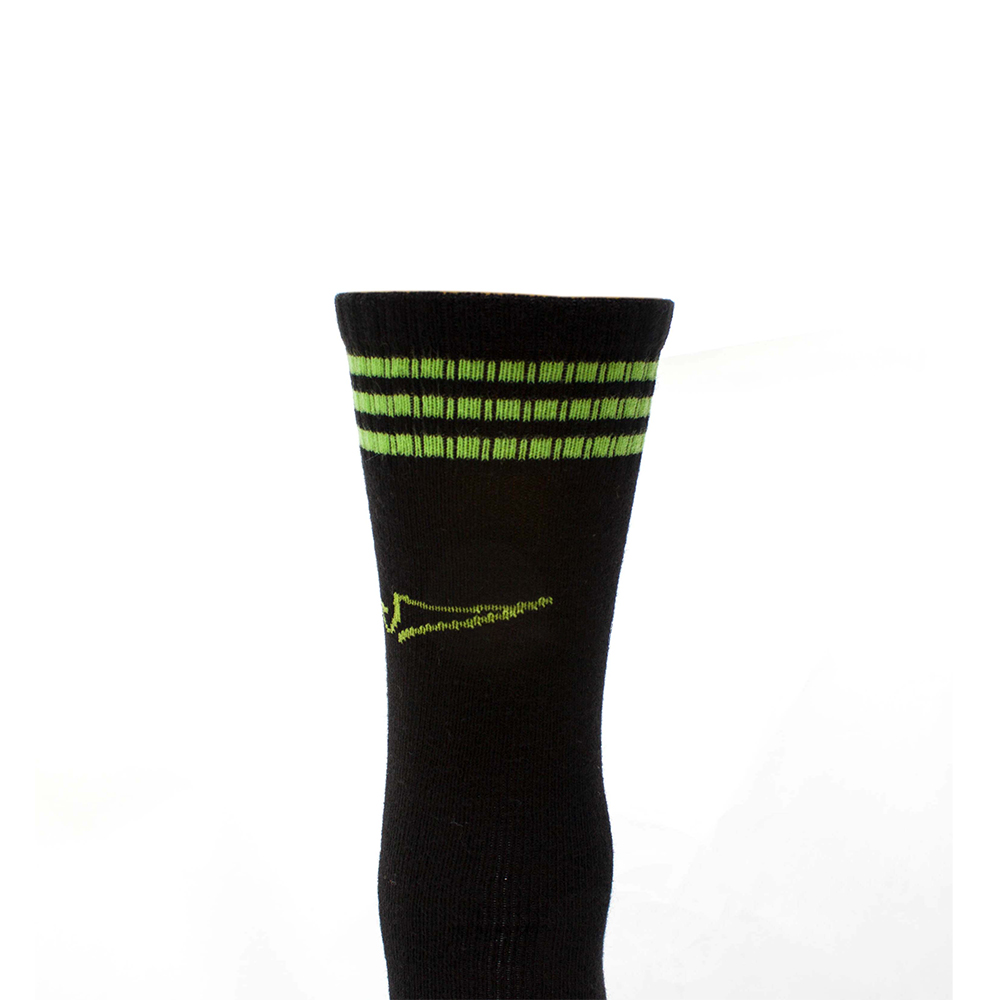 Cotton trampoline knee high non slip trampoline socks