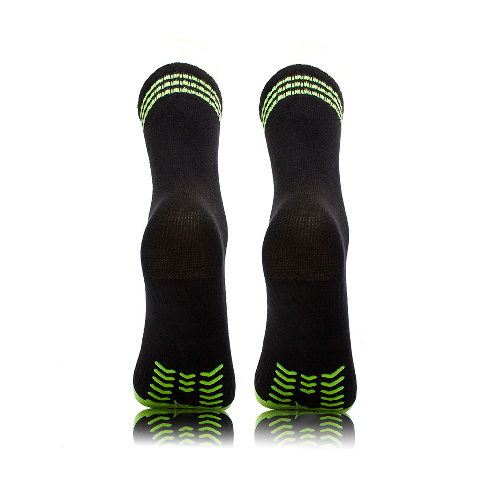 Cotton trampoline knee high non slip trampoline socks