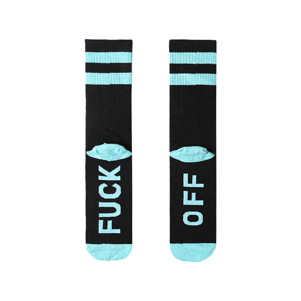 USA style socks design tube cotton man jacquard socks