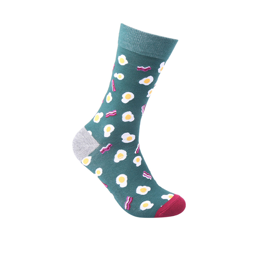 Cotton colorful crew men socks