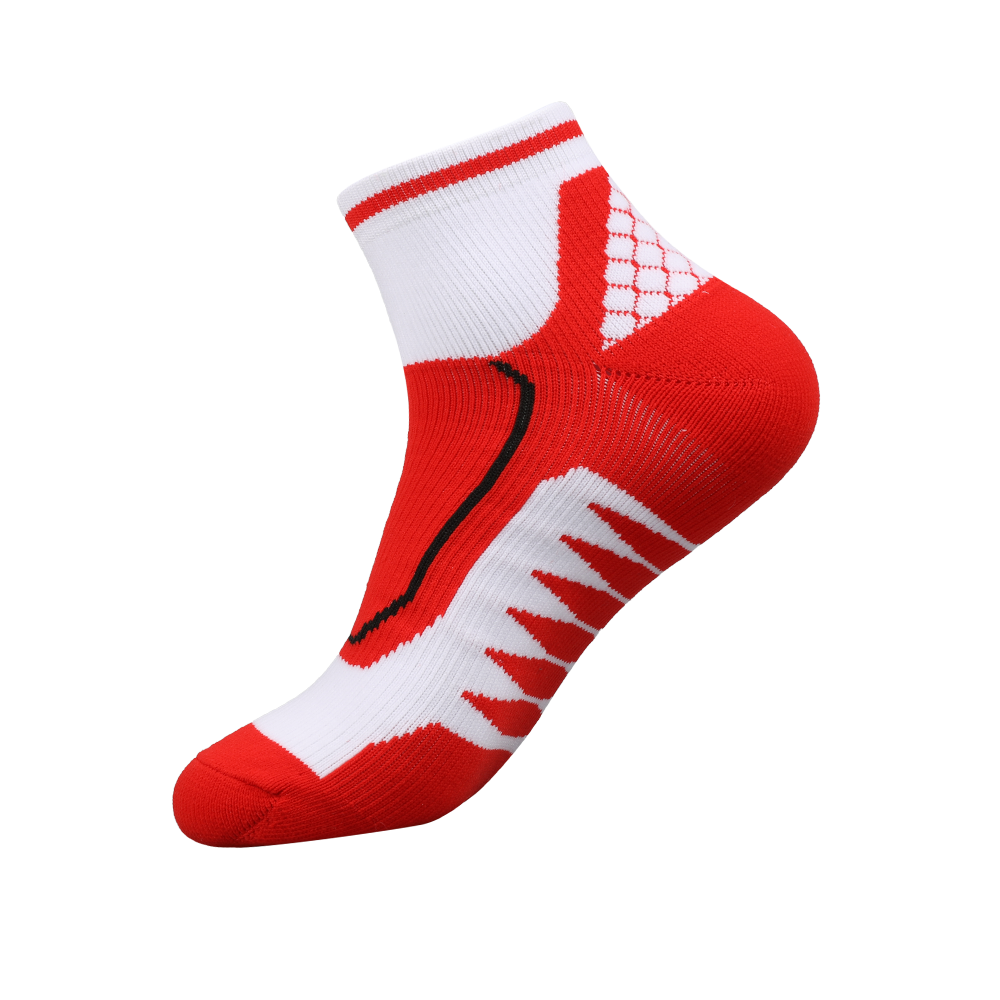 New elastic crew sports compression socks