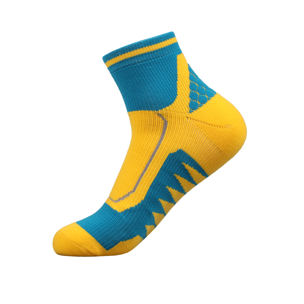 New elastic crew sports compression socks