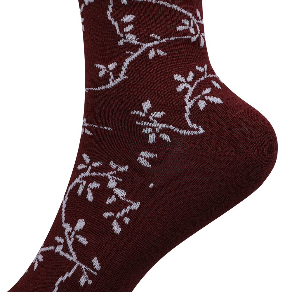 Business style jacquard pattern uniex cotton socks