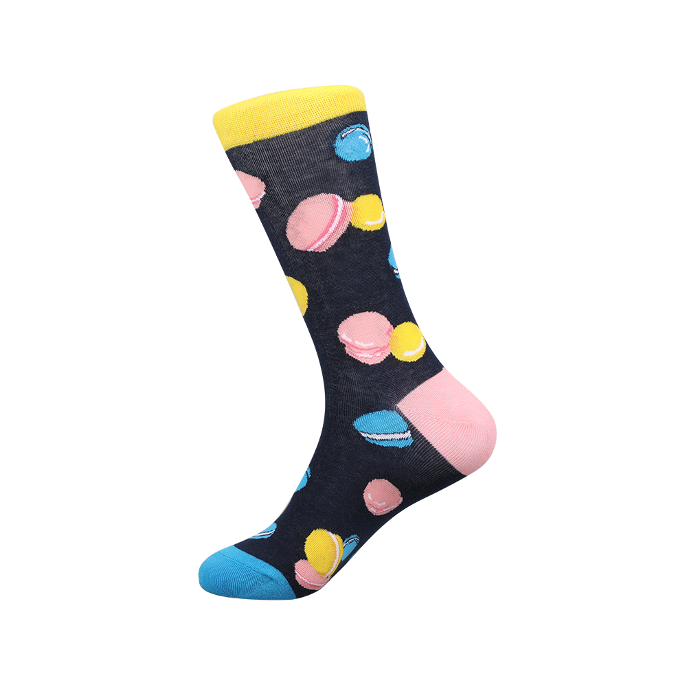 Fruit design colorful funny crew cotton uniex fashion socks