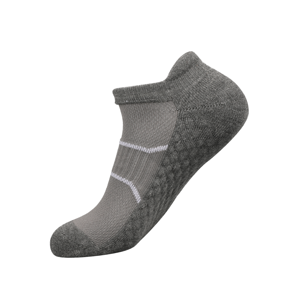 Men and women short tube seamless honeycomb sole comfortable sports socks