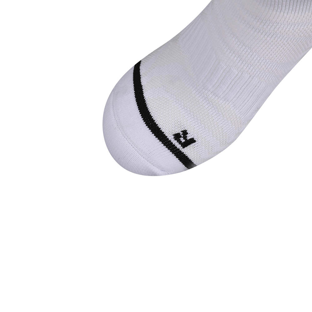 Uniex short tube seamless stripe sole comfortable sports running socks